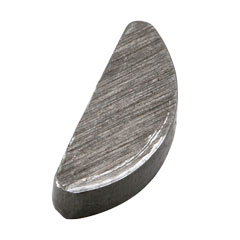 Woodruff Key, 2.5 mm x 10 mm, Band Saw