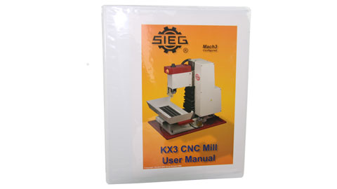 Users Guide, KX3 Milling Machine, 3503