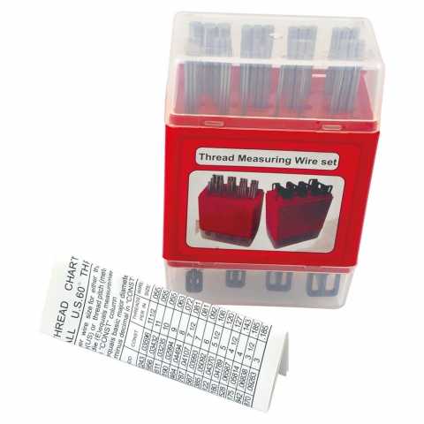 Thread Measuring Wire, 48 Piece Pro Set