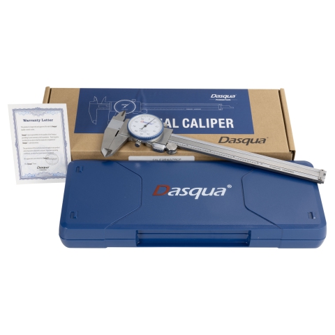 Dial Caliper, 6" Professional Quality, Dasqua