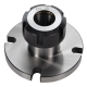 Collet Chuck, Rotary Table, ER-25, 80 mm Diameter