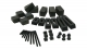 Clamping Kit, 8 mm T-Slot, 44-Piece