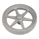 Flywheel, 4-1/2" Diameter, 6 Tapered Spokes