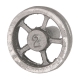 Flywheel, 2" Diameter, 5 Straight Spokes