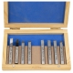 Lathe Tool Bits, 1/4" Presharpened, Set of 8 HSS