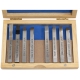 Lathe Tool Bits, 5/16" Presharpened, Set of 8 HSS